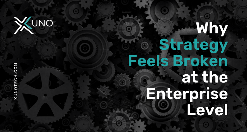 xuno Why Strategy Feels Broken at the Enterprise Level